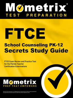 cover image of FTCE School Counseling PK-12 Secrets Study Guide